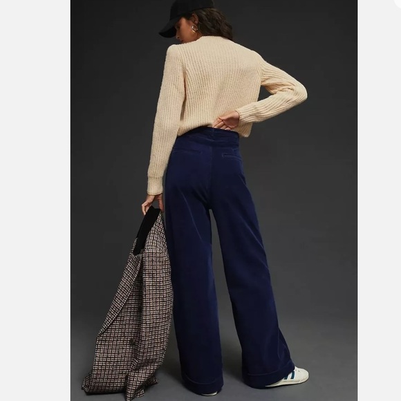 NEW! Mother the big league prep cuff heel corduroy pants, SIZE 28 1042 - Picture 2 of 9